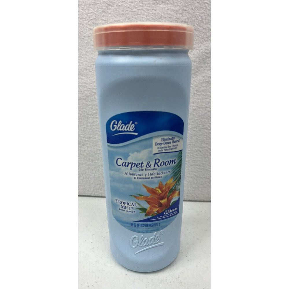 Glade Tropical Mist Carpet & Room‎ Deodorizer 32 oz DISCONTINUED New
